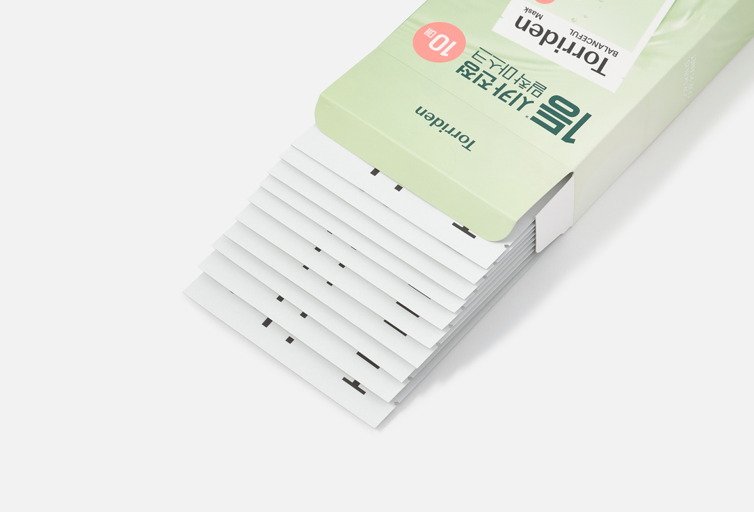 TORRIDEN Face Care Mask Balanceful mask 10 pcs TORRIDEN Face Care Mask Balanceful mask