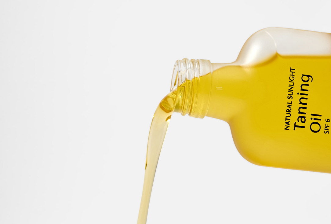 إيفوريا زيت تسمير البشرة بعامل حماية من أشعة الشمس 6 ناتشورال سن‌لايت