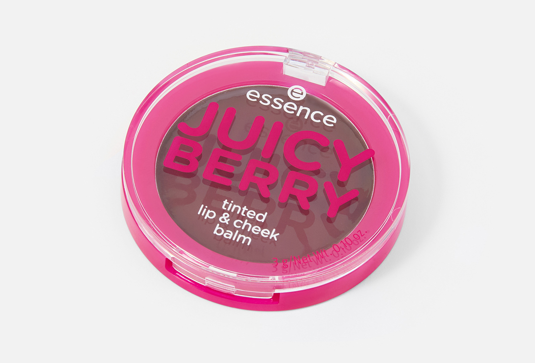 essence tinted lip & cheek balm JUICY BERRY