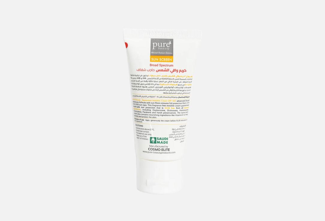 Pure beauty Leghtweight Sunscreen Cream SPF 100 Sunscreen Cream Invisible