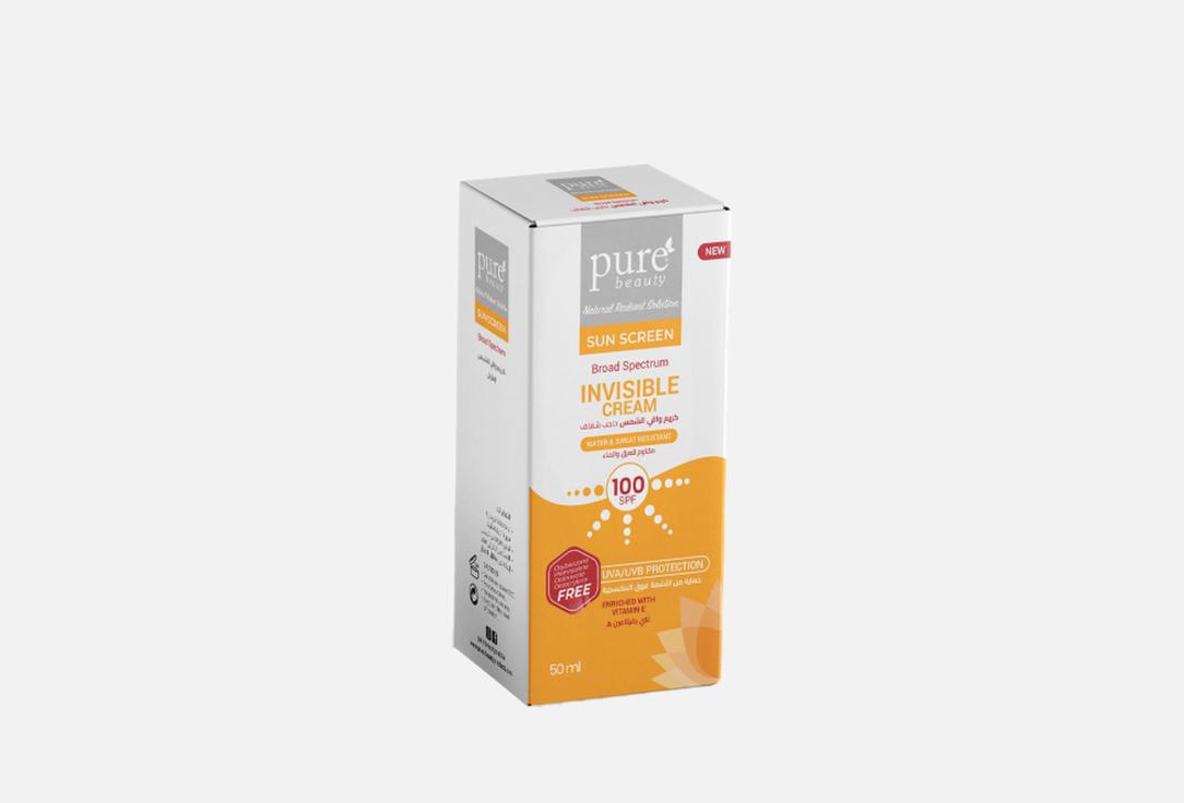 Pure beauty Leghtweight Sunscreen Cream SPF 100 Sunscreen Cream Invisible