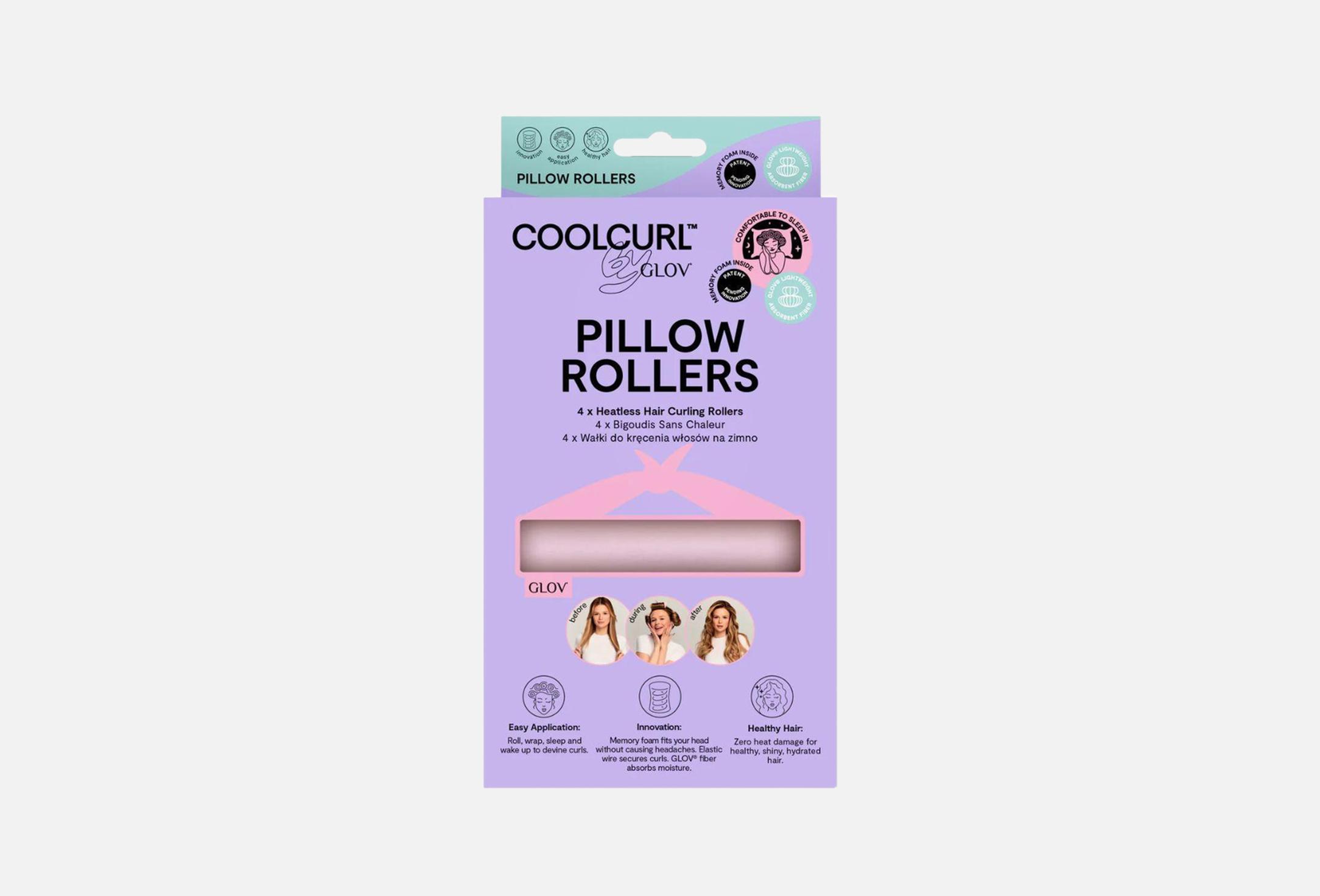 Coolcurl Pillow Rollers 4 Black