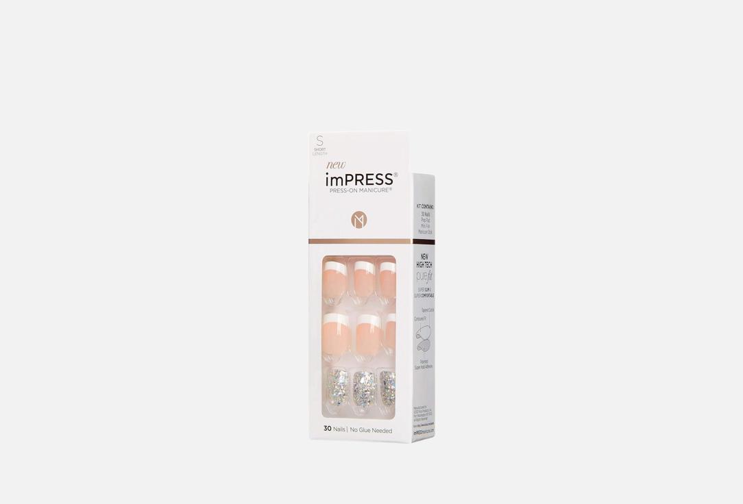 KISS NEW YORK Professional False Nails imPRESS Short Length