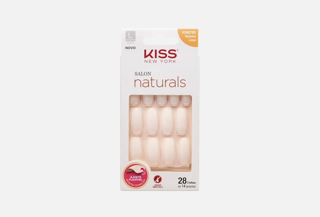 KISS NEW YORK Professional False Nails Salon Naturals Long Length