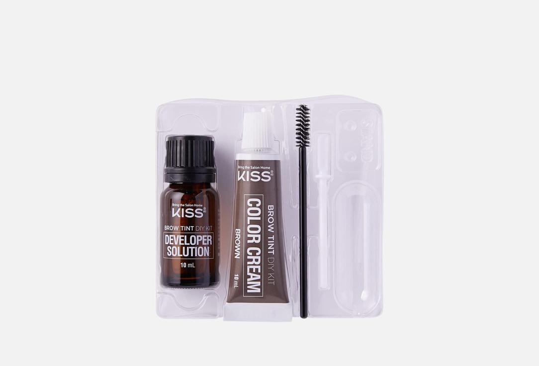 KISS NEW YORK Professional Brow Tinting Set Brow Tint DIY Kit