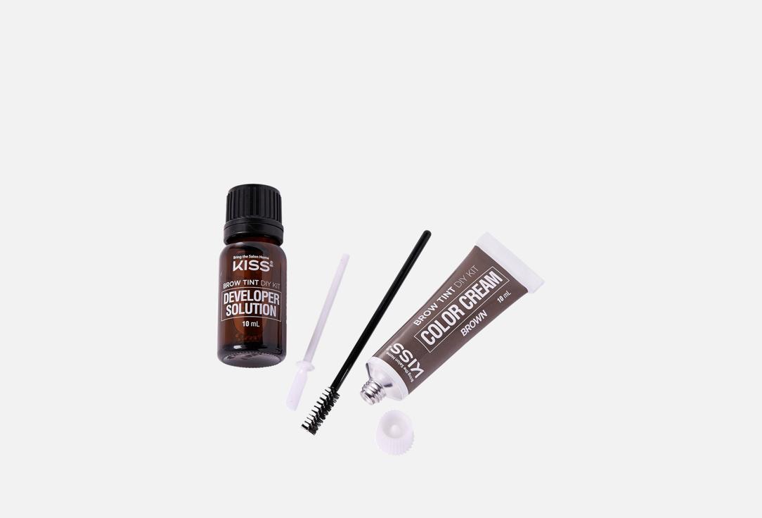 KISS NEW YORK Professional Brow Tinting Set Brow Tint DIY Kit