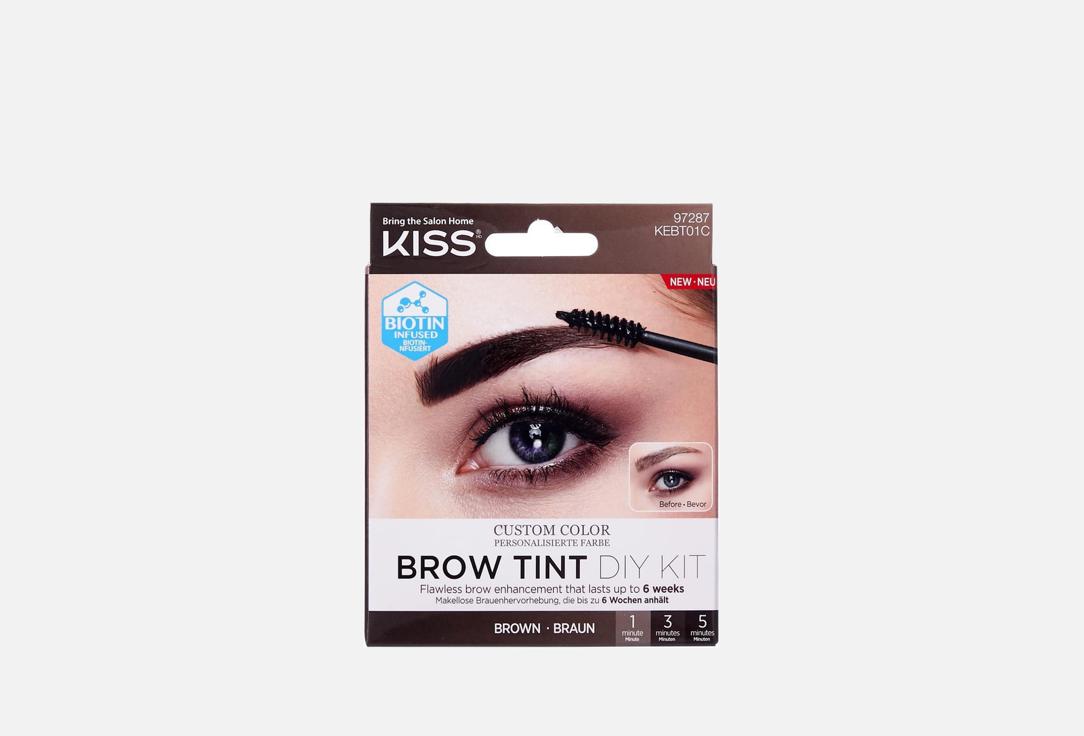 KISS NEW YORK Professional Brow Tinting Set Brow Tint DIY Kit