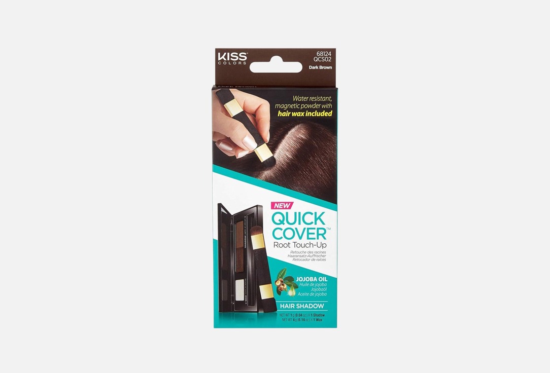 KISS NEW YORK Professional Hair Shadow Palette Quick Cover Root Touch-up
