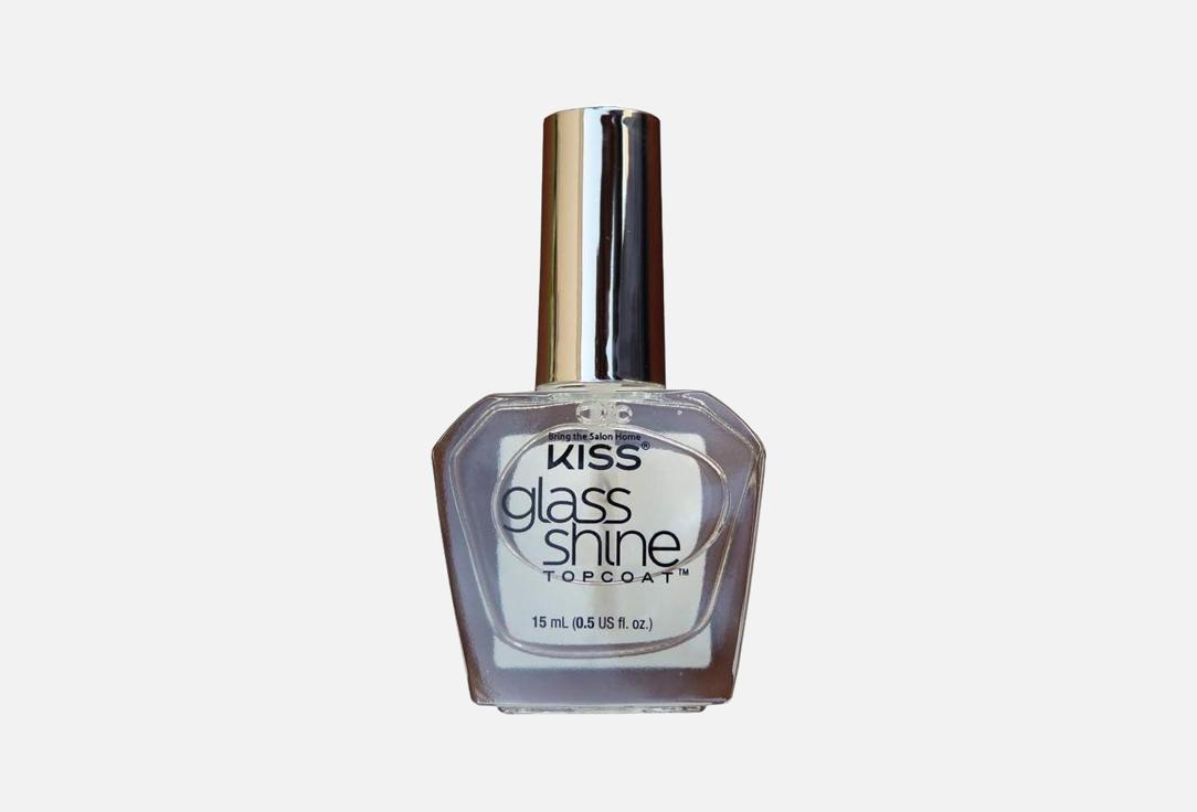 KISS NEW YORK Professional Nail Polish Glass Shine Top Coat