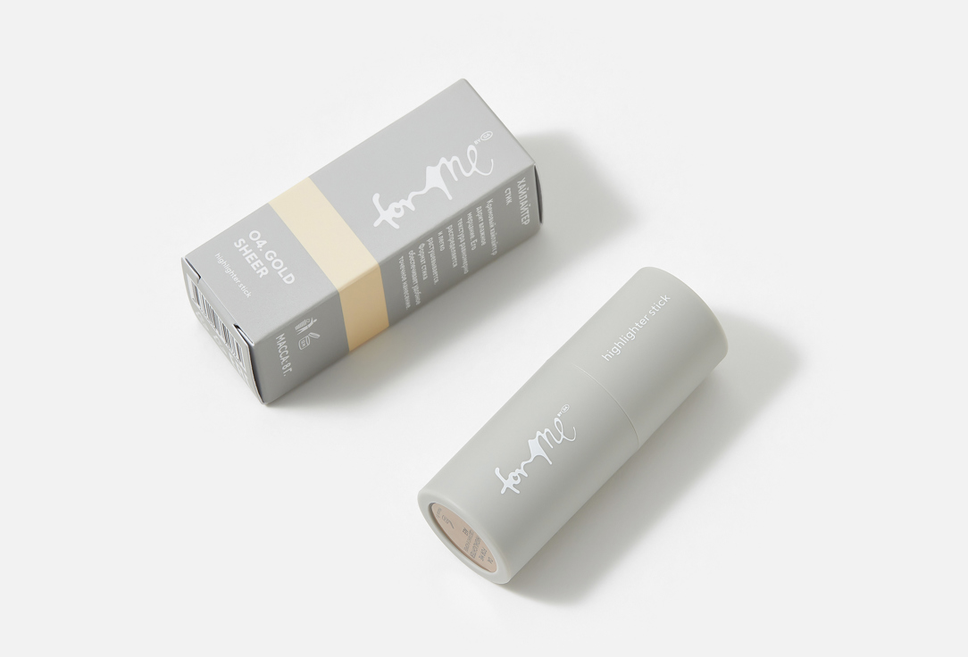 For me by gold apple Face highlighter stick HIGHLIGHTER STICK 04, Gold sheer 8 g For me by gold apple Face highlighter stick HIGHLIGHTER STICK