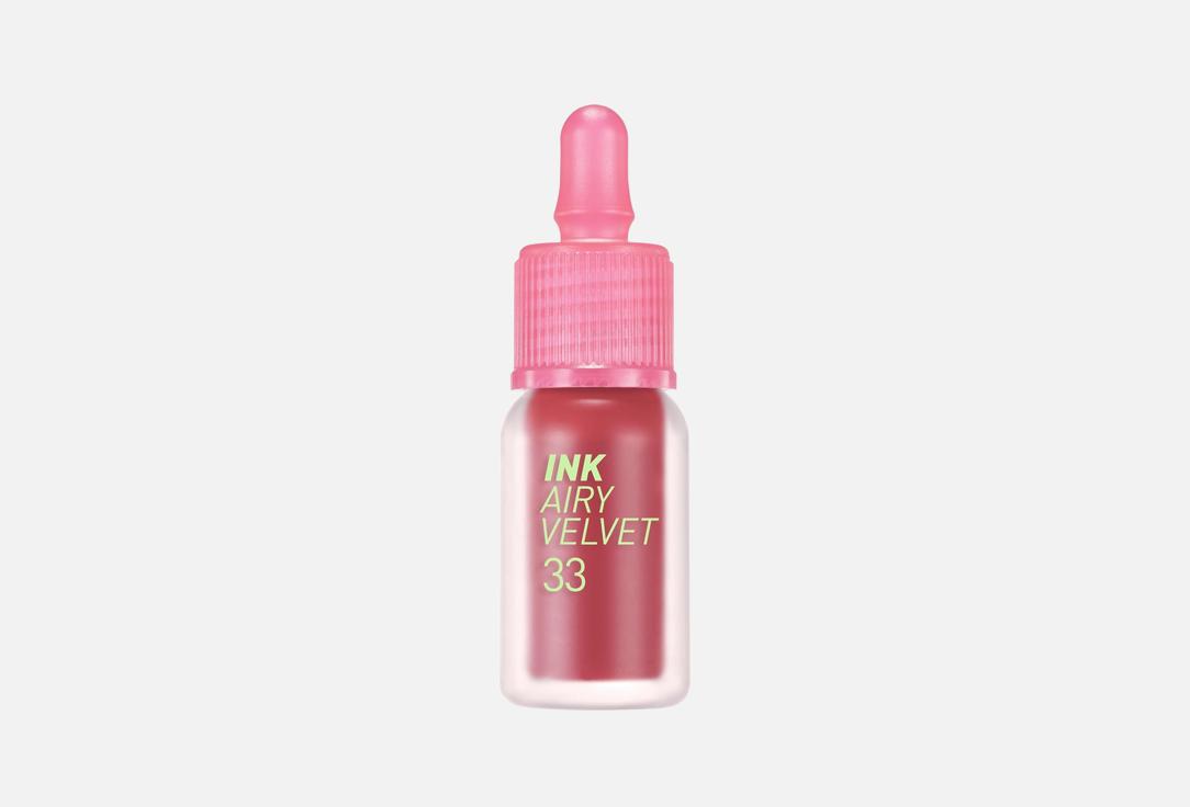 PERIPERA Nourishing Matte Tint INK AIRY VELVET 033, Favorite pink rose 4 g PERIPERA Nourishing Matte Tint INK AIRY VELVET