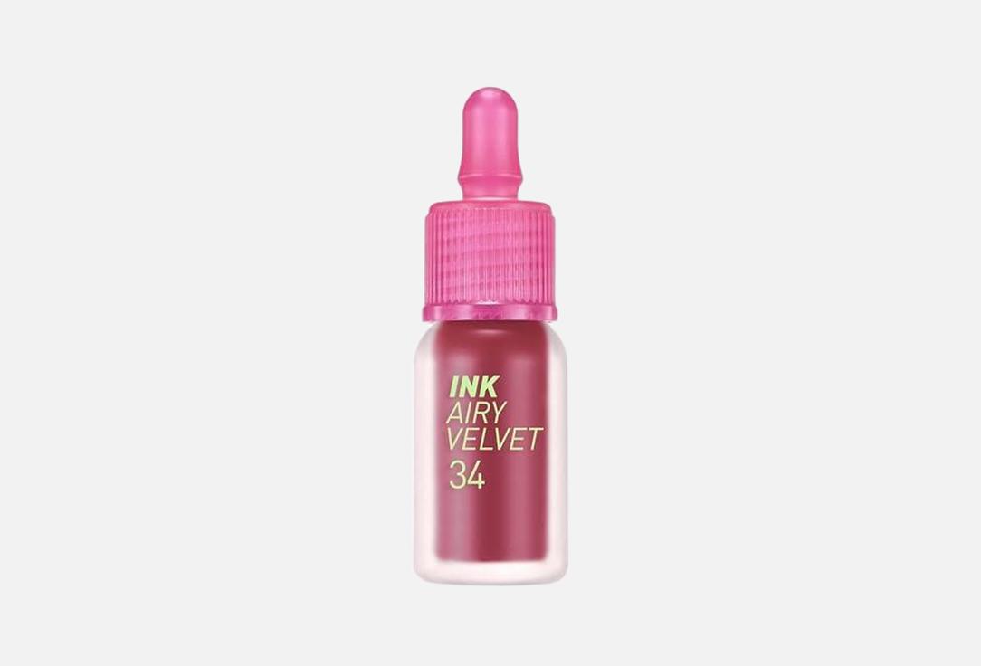 PERIPERA Nourishing Matte Tint INK AIRY VELVET 034, Plum rose 4 g PERIPERA Nourishing Matte Tint INK AIRY VELVET