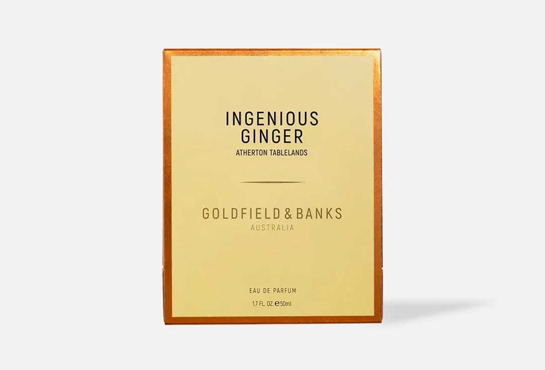 Goldfield & Banks Perfume INGENIOUS GINGER 50 ml Goldfield & Banks Perfume INGENIOUS GINGER