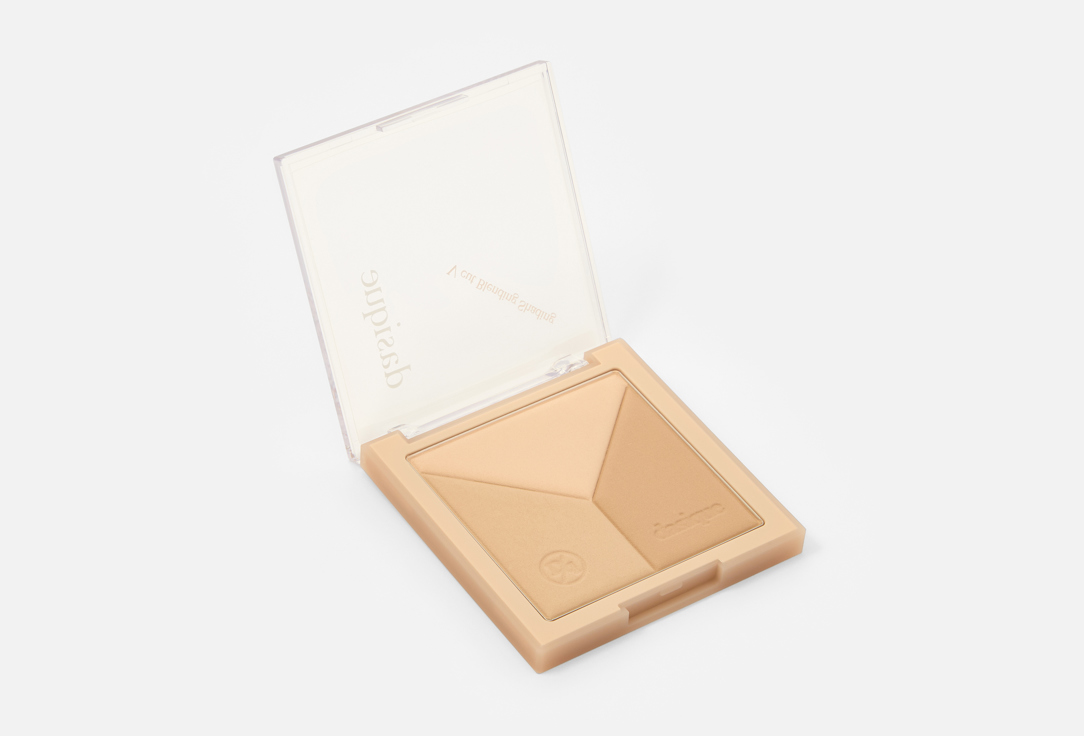 Dasique Face Contouring Palette V cut blending shading 02, Cool Blending 13 g Dasique Face Contouring Palette V cut blending shading