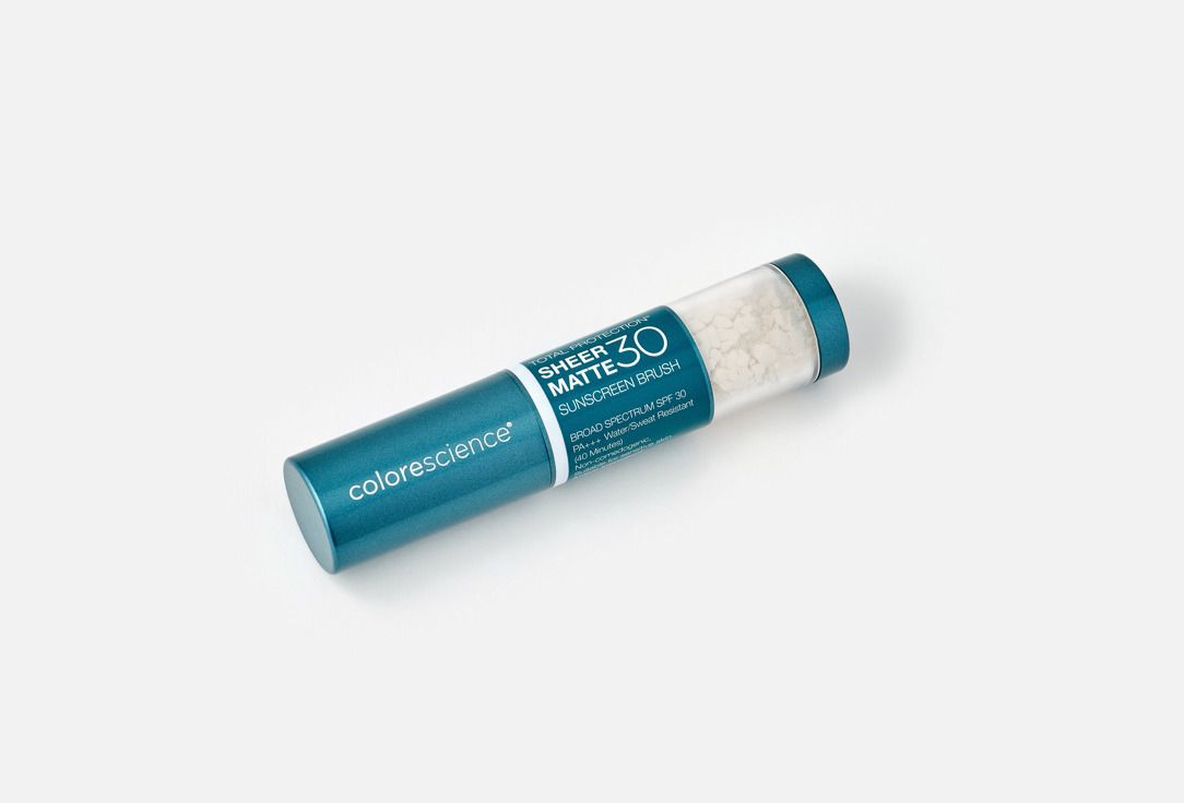 Colorescience Tinted Sunscreen Cream With Brush Applicator SPF 50 Total Protection Sheer Matte 4.3 g Colorescience Tinted Sunscreen Cream With Brush Applicator SPF 50 Total Protection Sheer Matte