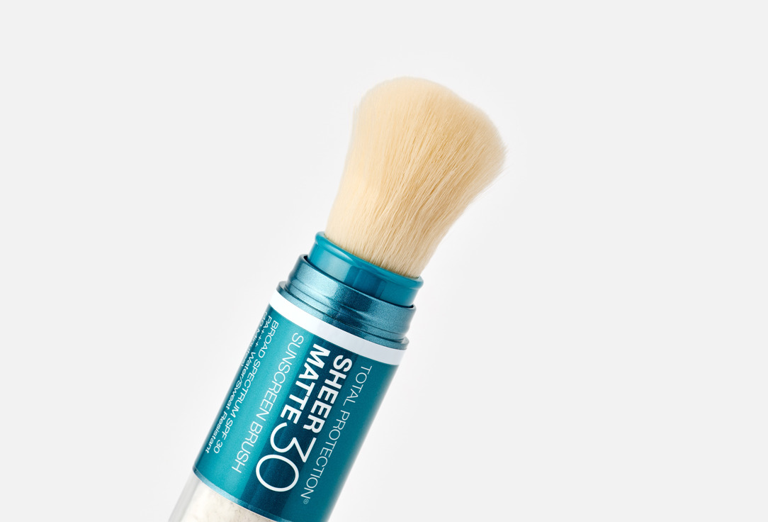Colorescience Tinted Sunscreen Cream With Brush Applicator SPF 50 Total Protection Sheer Matte 4.3 g Colorescience Tinted Sunscreen Cream With Brush Applicator SPF 50 Total Protection Sheer Matte