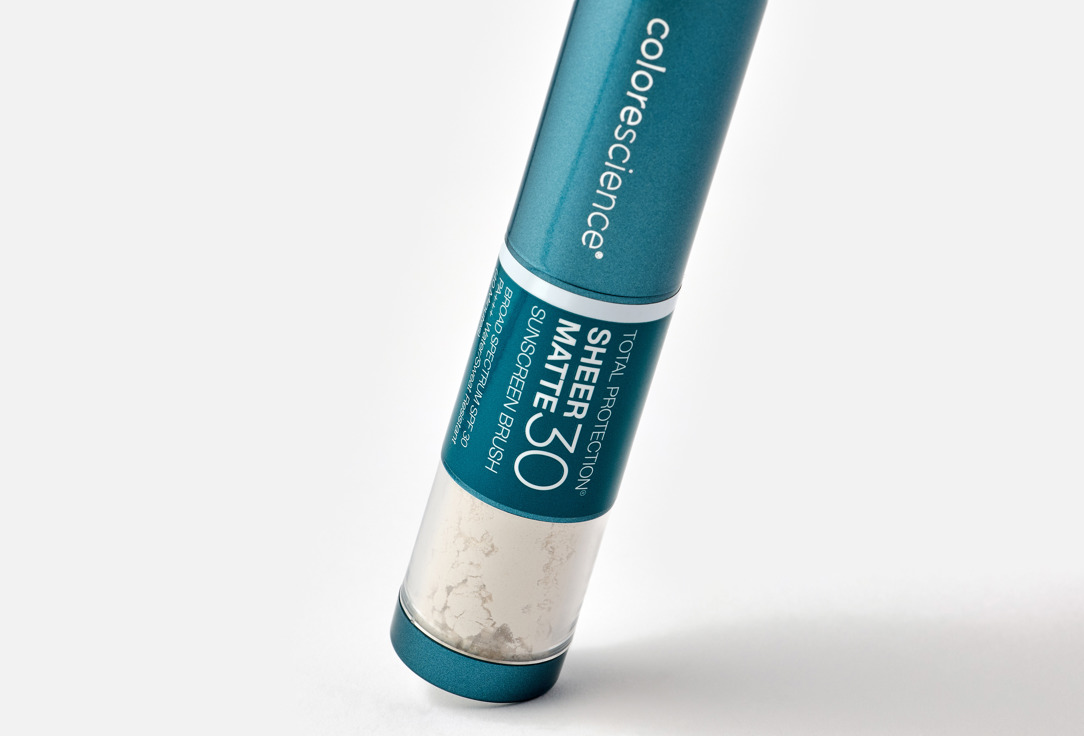 Colorescience Tinted Sunscreen Cream With Brush Applicator SPF 50 Total Protection Sheer Matte 4.3 g Colorescience Tinted Sunscreen Cream With Brush Applicator SPF 50 Total Protection Sheer Matte