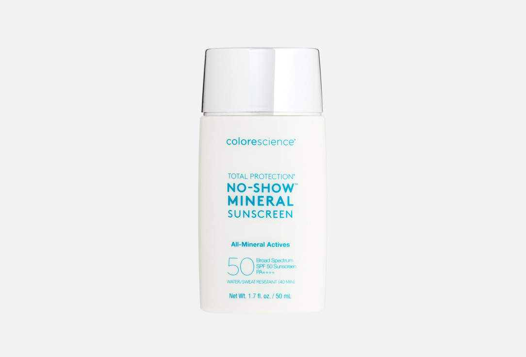 Colorescience Mineral Sunscreen Cream SPF 50 No Show 50 ml Colorescience Mineral Sunscreen Cream SPF 50 No Show