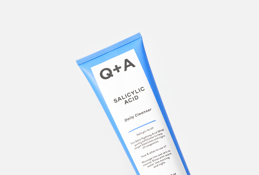 Q+A Clarifying cleansing gel Salicylic Acid