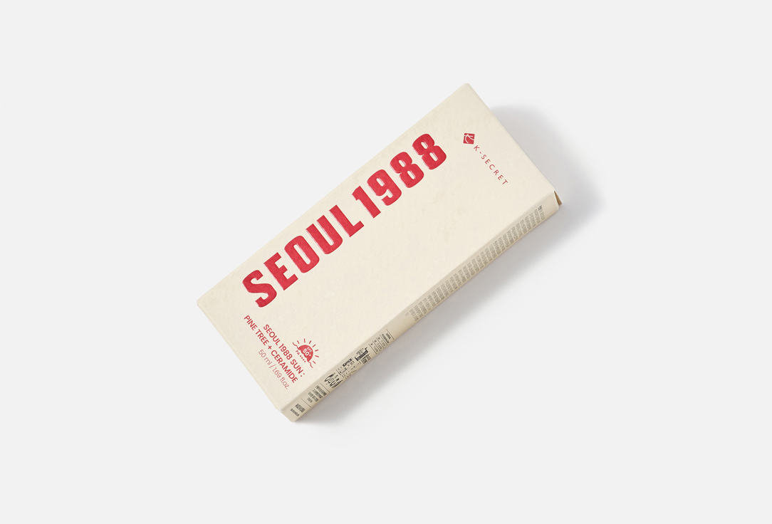 K-SECRET Sunscreen Cream SPF 50+ PA++++ Seoul 1988: Pine Tree + Ceramide