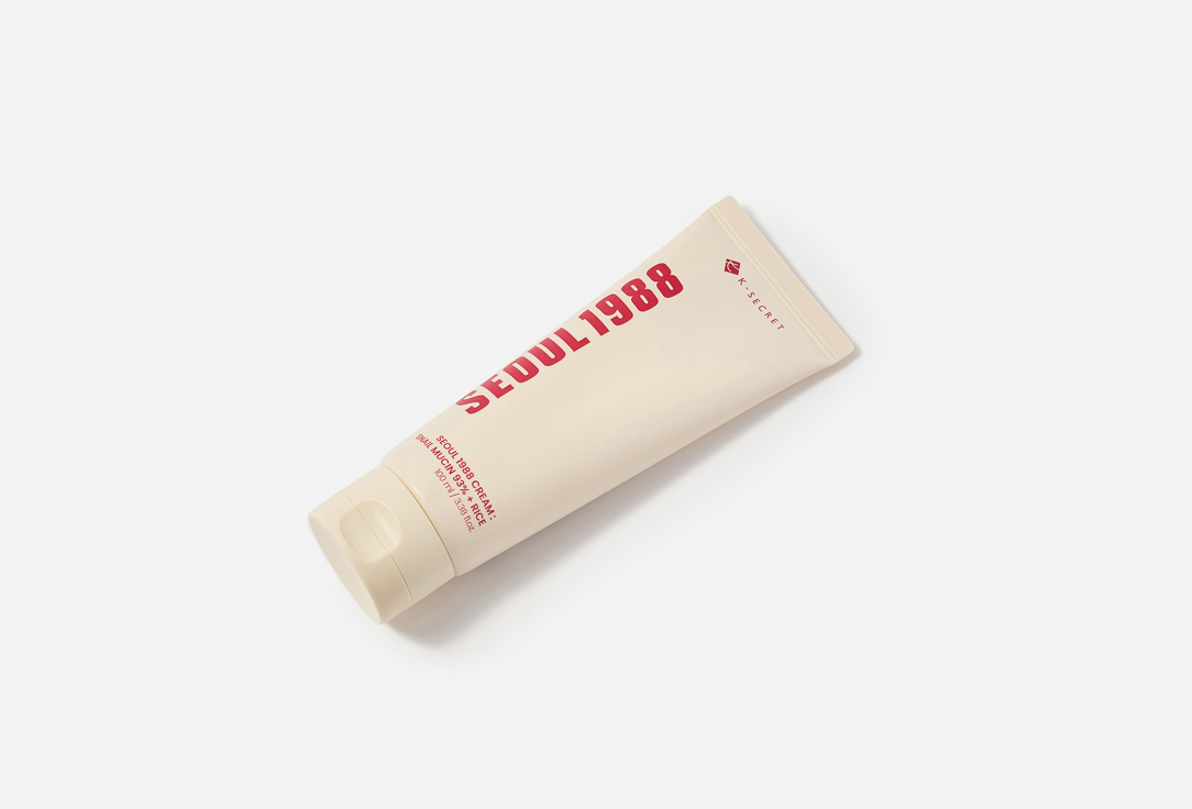 K-SECRET Soothing Face Cream Seoul 1988: Snail Mucin 93% + Rice