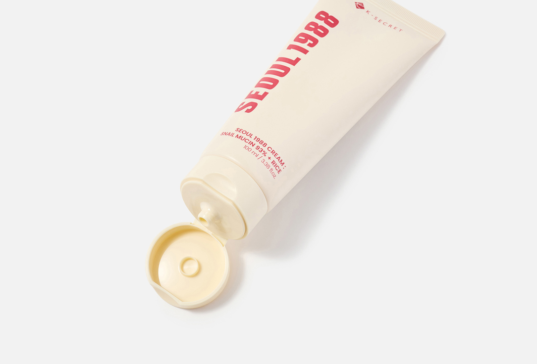 K-SECRET Soothing Face Cream Seoul 1988: Snail Mucin 93% + Rice