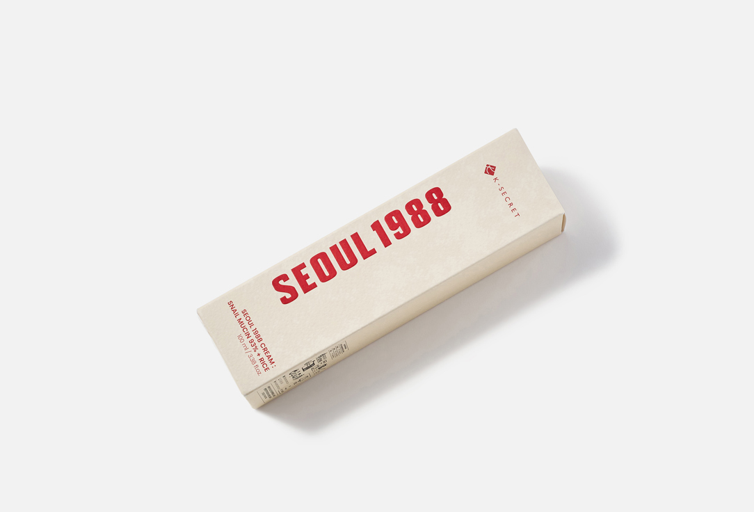 K-SECRET Soothing Face Cream Seoul 1988: Snail Mucin 93% + Rice
