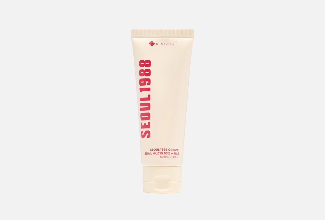 K-SECRET Soothing Face Cream Seoul 1988: Snail Mucin 93% + Rice