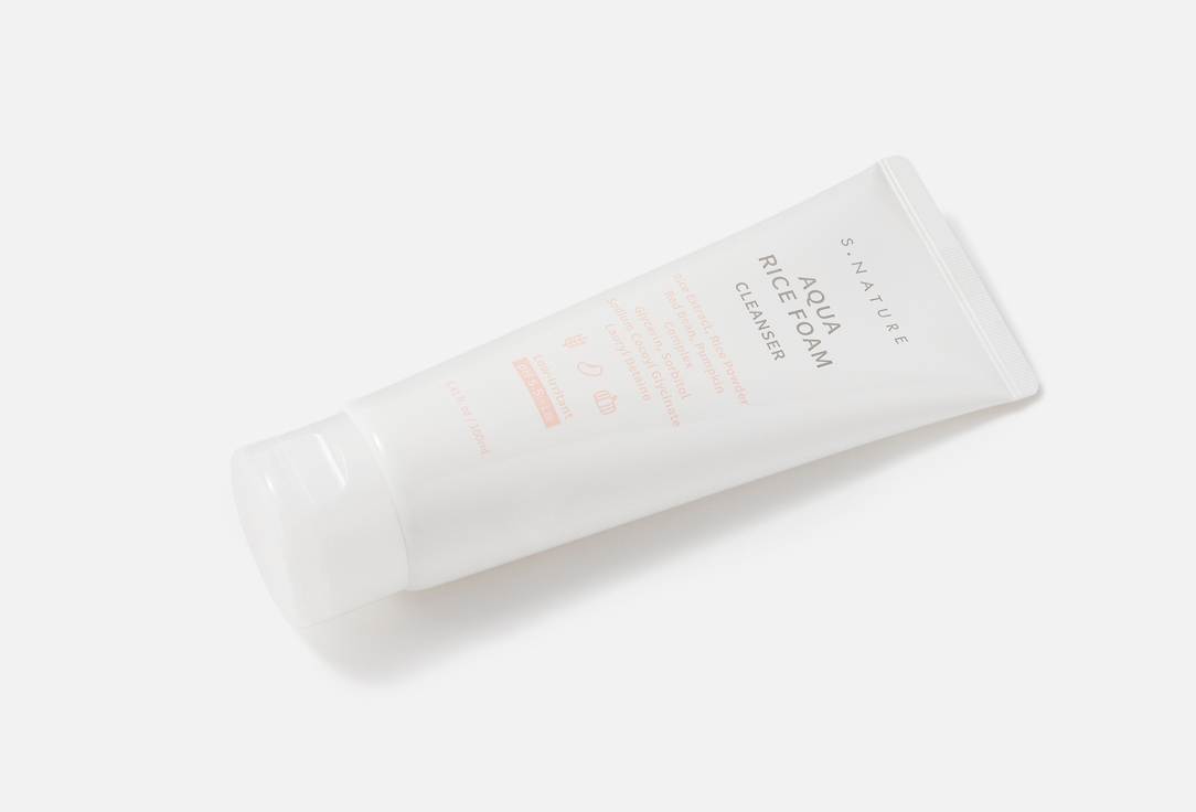 S.NATURE Cleansing Foam Aqua Rice
