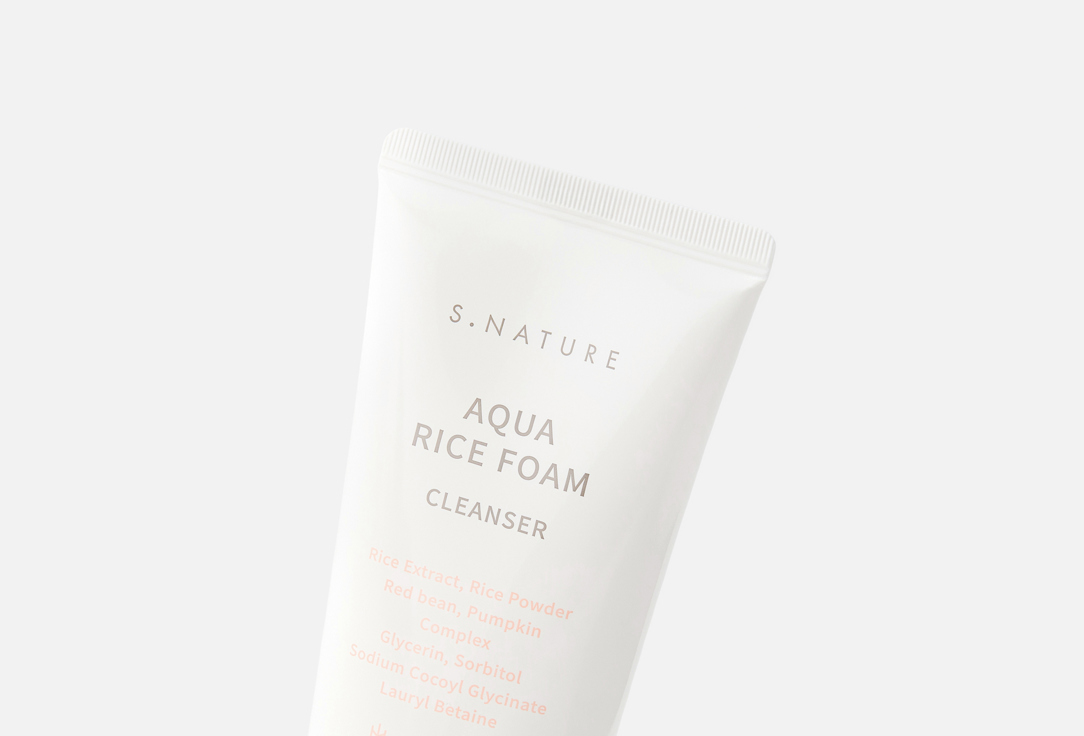 S.NATURE Cleansing Foam Aqua Rice