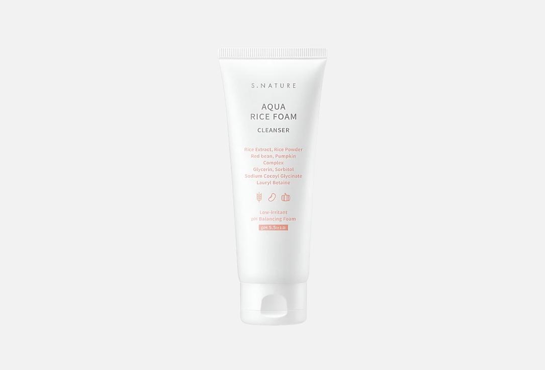 S.NATURE Cleansing Foam Aqua Rice
