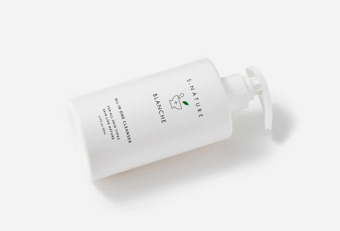 S.NATURE Face Cleansing Gel Blanche