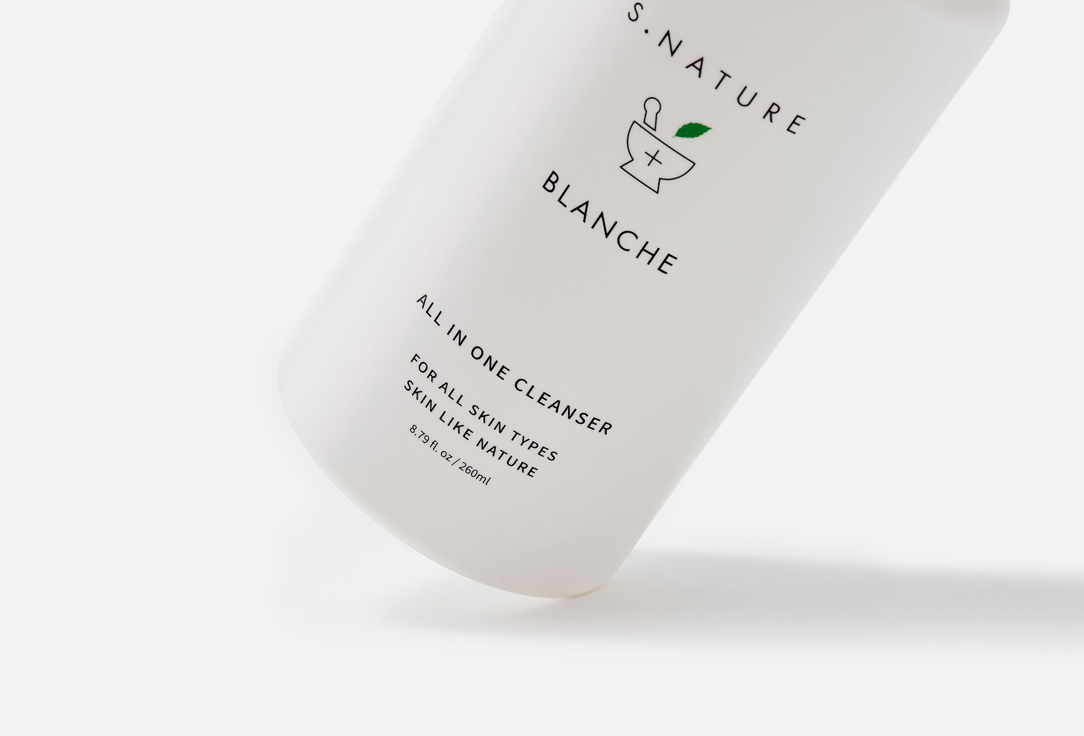 S.NATURE Face Cleansing Gel Blanche