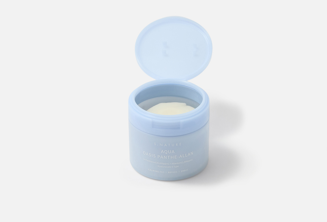 S.NATURE Soothing Face Pads Aqua Oasis Panthe-Allan