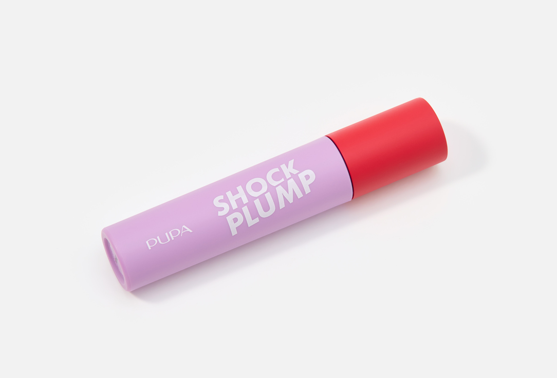 Pupa Volumizing & Cooling Lip Gloss Shock Plump 004, Cherry cola 5 ml Pupa Volumizing & Cooling Lip Gloss Shock Plump