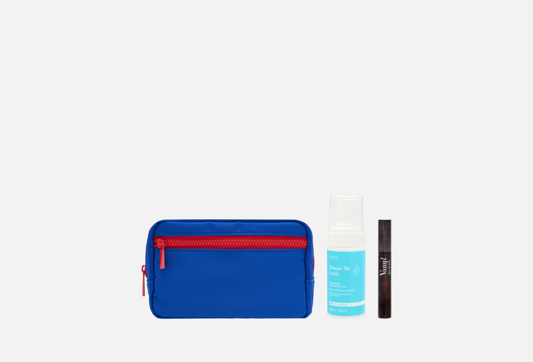 Pupa Mascara & Face Cleanser Set KIT VAMP! ALL IN ONE+ MOUSSE ME SOFTY