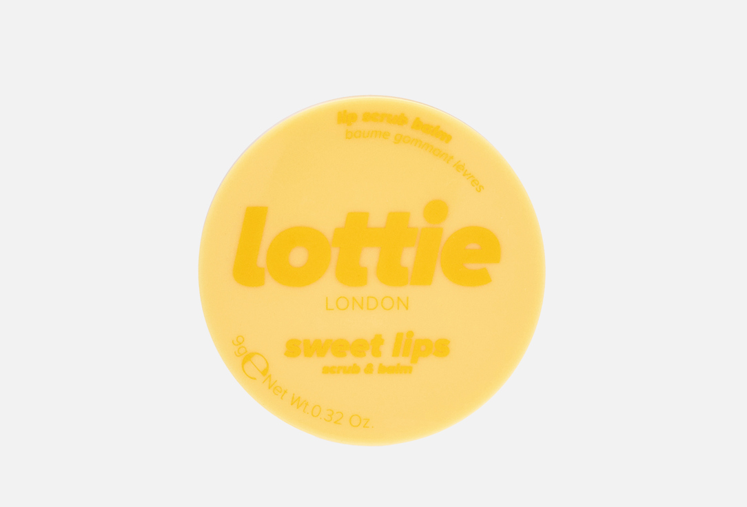 Lottie London Smoothing Lip Balm & Scrub 2-in-1 Sweet Lips