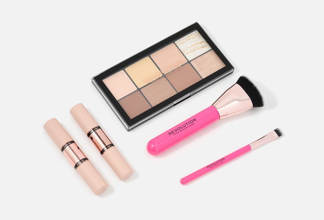 MakeUp Revolution Face Makeup Gift Set All About The Contour