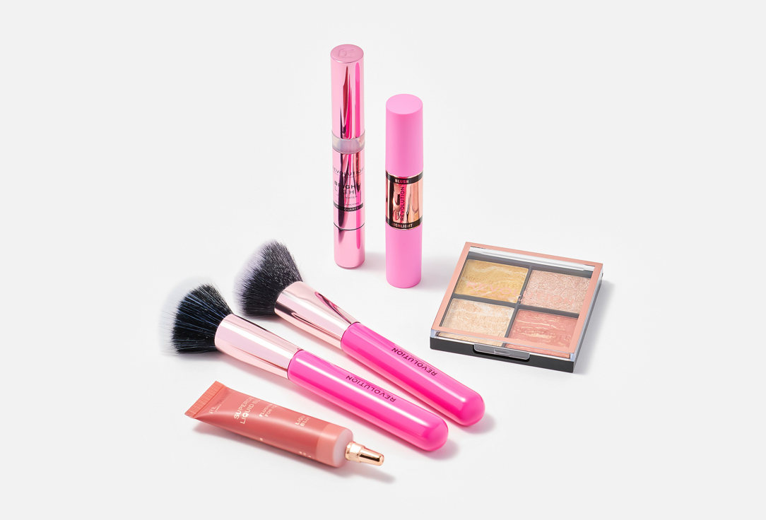 MakeUp Revolution Face Makeup Gift Set Blush & Glow