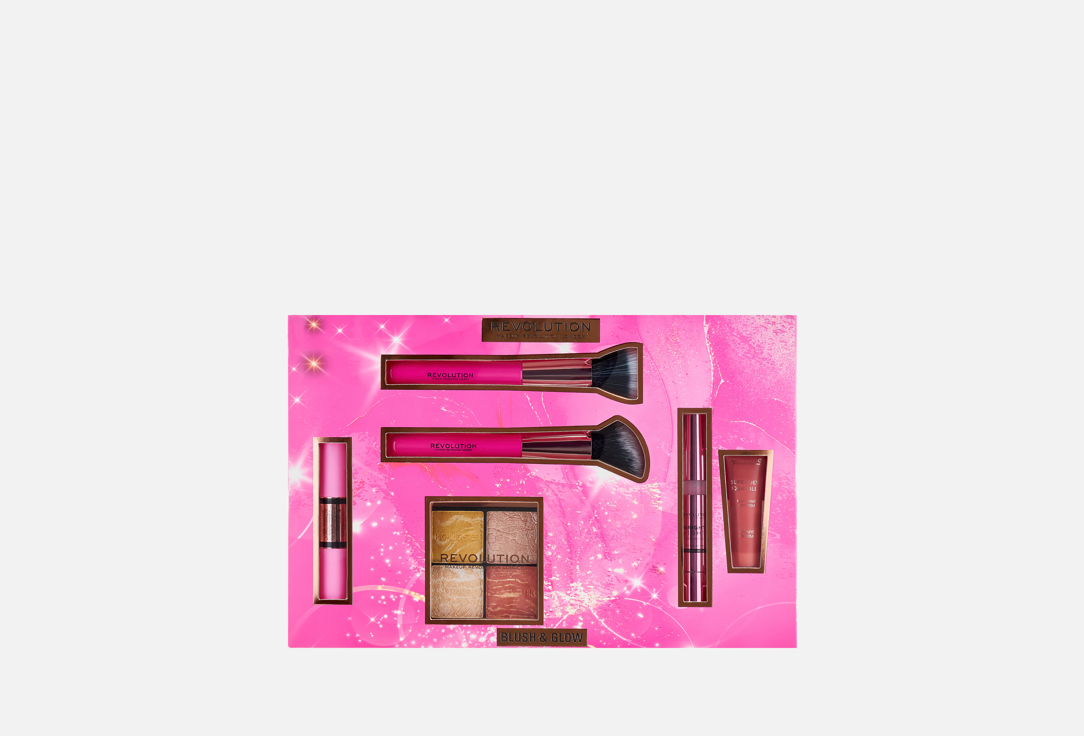 MakeUp Revolution Face Makeup Gift Set Blush & Glow