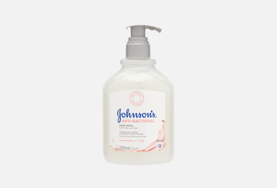 Johnson & Johnson Liquid hand wash Anti-Bacterial 500 ml Johnson & Johnson Liquid hand wash Anti-Bacterial