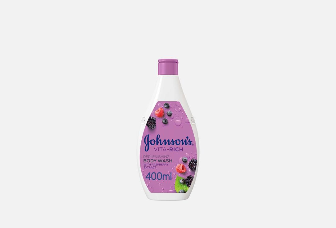 Johnson & Johnson Replenishing Body Wash with Raspberry Extract Vita-Rich