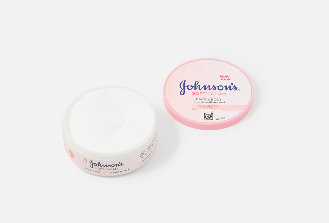 Johnson & Johnson Face and Body Cream Soft Cream
