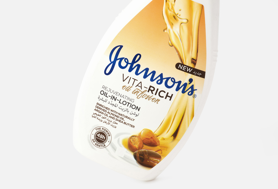 Johnson & Johnson Body Lotion Vita-Rich Oil Infusion 400 ml Johnson & Johnson Body Lotion Vita-Rich Oil Infusion