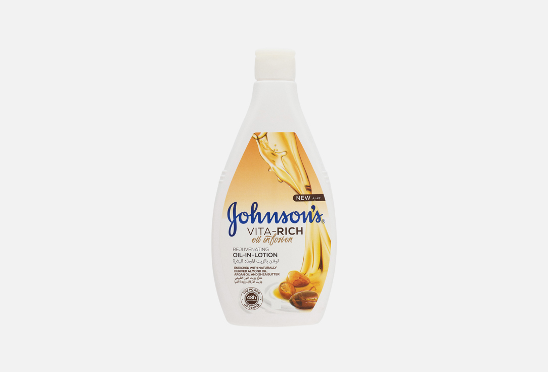 Johnson & Johnson Body Lotion Vita-Rich Oil Infusion 400 ml Johnson & Johnson Body Lotion Vita-Rich Oil Infusion