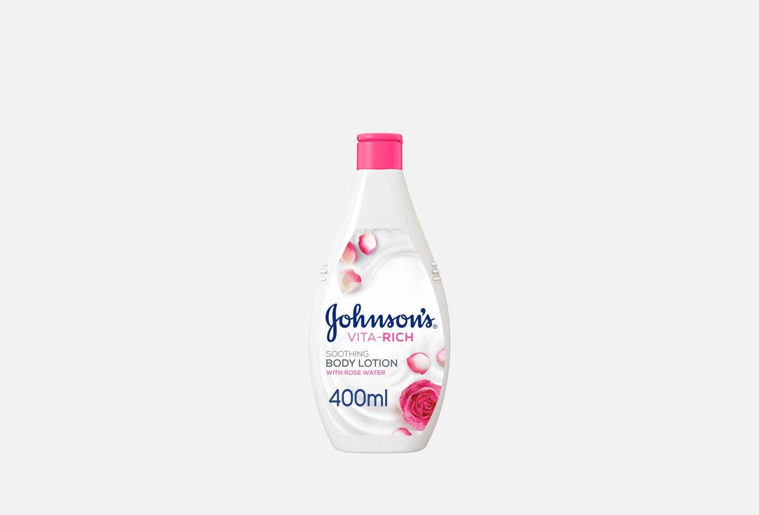 Johnson & Johnson Soothing Body Lotion with Rose Water Vita-Rich