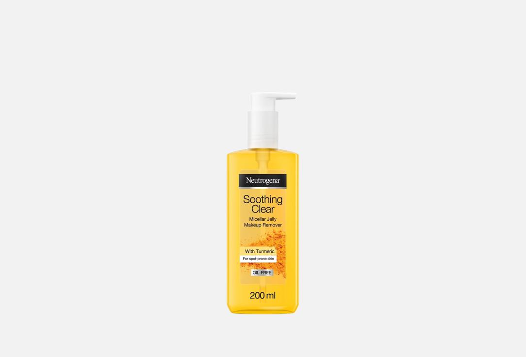 Neutrogena micellar jelly makeup remover Soothing Clear 200 ml Neutrogena micellar jelly makeup remover Soothing Clear
