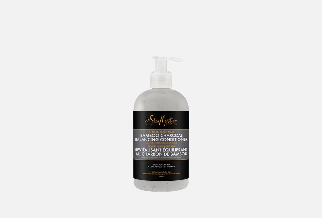 SheaMoisture Deep Cleansing Shampoo Bamboo Charcoal African Black Soap 384 ml SheaMoisture Deep Cleansing Shampoo Bamboo Charcoal African Black Soap