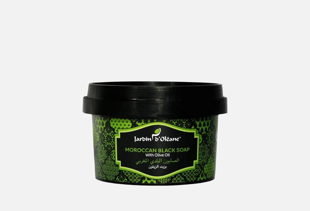 Jardin dOleane EXFOLIATING BODY BLACK SOAP Oilve Oil