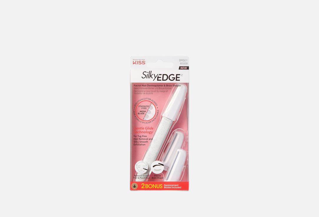 KISS NEW YORK Professional Face Hair Dermaplaner & Brow Shaper Silky Edge